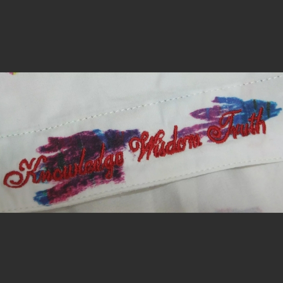 Robert Graham Button up short sleeve Colorful Sz L - Picture 6 of 7